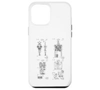 Railroad Crossing Signal Patent Train Worker Engineer Case for iPhone 12 Pro Max