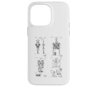 Railroad Crossing Signal Patent Train Worker Engineer Case for iPhone 14 Pro Max