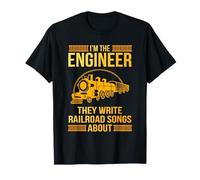 Railroad Engineer Train Engineer Locomotive Engineering T-Shirt