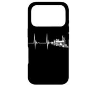 Railroad Heartbeat EKG Pulse Old Steam Locomotive Train Case for iPhone 17 Pro