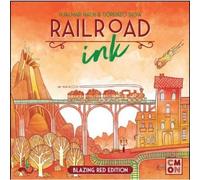Horrible Guild Railroad Ink: Deep Blue Edition Board Game for 1-6 Players, 30-45 Minute Playing Time, Ages 8 and Up