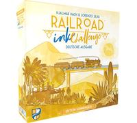 Railroad Ink Challenge: Edition Sun Yellow | Horrible Guild | German | Dice Game | For 1-4 People | From 8 Years, Yellow