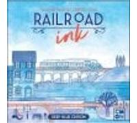 Railroad Ink: Deep Blue Edition Board Game - Brand New Sealed