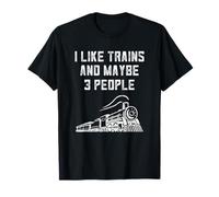 Railroad Lover For Model Train Enthusiasts I Like Trains And T-Shirt
