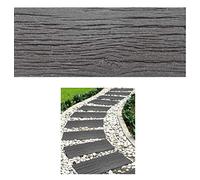 Greenfingers Recycled Rubber Wood Effect Railway Sleeper Stepping Ston