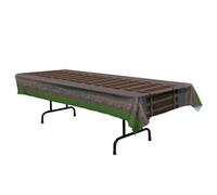 Railroad Track Plastic Tablecover- 1 pc.