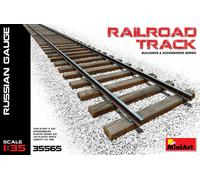 Railroad Track Russian Gauge Diorama Building & Accessories Plastic Kit 1:35