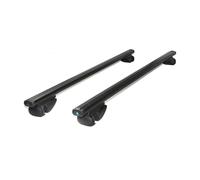 Rails 2PCS 120 Or 135CM Universal Fits Car With Roof Rack SUV Roof Rack Crossbars For Kayak Cargoline Snowboarding Car Roof Bars(BLACK 1.15M 2pcs)