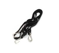 Rails 2Pcs For 1/10 RC Crawler Car AXIAL SCX10 Traxxas TRX4 RC4WD D90 CC01Elastic Roof Luggage Rack Rope Decorate Strap Car Roof Bars(Black)