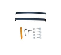 Rails For Tesla For Model Y Model 3 2023 Upgrade Roof Rack Cross Bars With Antitheft Locks Aluminum Cargo Carriers Rooftop Crossbar Holder Car Roof Bars(M3 Metal lock)