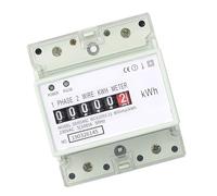 Rails Mounted Electronic Energy Consumption Meter with LED Indicators for Accurate Electricity Measurement Electronic Power Meter