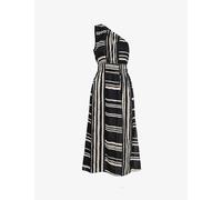 Rails Womens Island Stripe Selani Striped Cotton Midi Dress L
