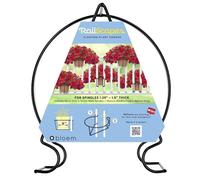 Railscapes Bloem Adjustable Floating Planter Hanger, Fits 1.25"-1.5" Balcony Railing Spindles, Pack of 3