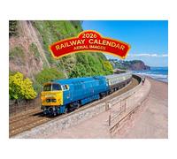 Railway Calendar 2026, Modern Heritage Diesel Locomotives, British Rail. Railway Gifts. Railwayana, Featuring 10 different Loco Types. Class 20, 37, 40, 47, 50, 60, Deltic & Western Diesel Hydraulic.
