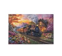 Railway Dogs Puzzles Jigsaw Puzzle Fun Family Activity 500 Pieces