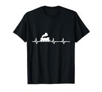 Railway ECG Steam Train Locomotives Train Model Railway Hobby T-Shirt