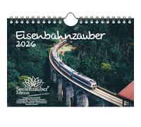 Railway Magic DIN A5 Calendar for 2026 Railway Seelenzauber