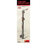 Railway Semaphore Diorama Accessories 1:35 Plastic Model Kit MINIART