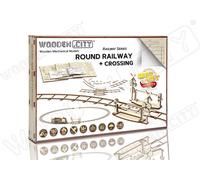 Railway Series Round Railway & Crossing Scale 1:40 Wooden Model Kit WOODEN.CITY