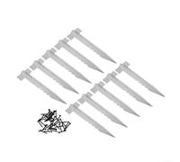 Railway Sleeper Brackets Metal Garden Sleeper Brackets Set Garden Railway Sleeper Support Brackets With Screws For Raised Bed Construction Landscape Edging Border Installation(10pcs)