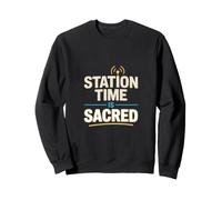 Railway Station Time Is Sacred Transit Fans Sweatshirt