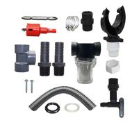 Rain Barrel Connection Set, Rain Catcher System, Rainwater Harvesting System, Efficient Rain Barrel Set for Rainwater Collection from the Rainwater Deflector, Rain Collection System
