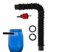 Rain Barrel Connector For Hose - Rainwater Collection Connection Kit,Connection Kit For Rain Barrel Rainwater Adapter Use In Arbor, Pond, Garden, Roof, Exterior Of Home, Yard And Underground Watering
