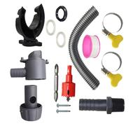 Rain Barrel Diverter Kit - Downspout Filter Attachment, Outdoor Water Collection Hose System | 70-110mm Pipe Compatible Catcher, Roof Drainage Filter for Garden Tank Filling Rainwater Harvesting Use