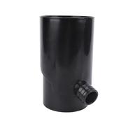 Rain Barrel Diverter Kit, Rainwater Catching System Redirects Water into Rain Barrel 10 cm Rain Gutter Diverter Rainwater Collection System for Irrigation Systems Aquariums, black, #711