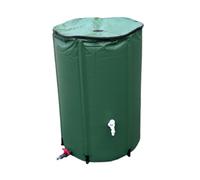 Rain Barrel Foldable Water Container PVC Rainwater Collection System for Lawn and Garden