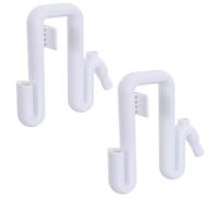 Rain Barrel Overflow Pipe and Rim Hose Holder with Bulkhead Fitting | Pressure Equalization and Overflow Prevention, Suitable for Downspout Diverter Systems and Water Buckets, for Home Gardeners