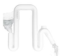 Rain Barrel Overflow Pipe with Mount, Rain Barrel Overflow Divert Connector, Rainwater Divert Accessory Simple Installation for Owners and Gardener