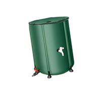 Rain Barrel Water Collection System - Foldable Outdoor Water Catcher Container for Efficient Rainwater Harvesting