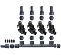 Rain Bird 100-DVF 4 Zone Dura Manifold Valve Kit with Flow Control Barb 100DVF (4 Zone)