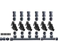 Rain Bird 100DVF Dura Manifold Valve Kit with Flow Control - Slip 100DVF-NPT (6 Zone)