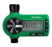 Rain Bird 1ZEHTMR Professional Grade Electronic Digital Hose End Timer/Controller, One Zone/Station, Battery Operated, Green/Black/White