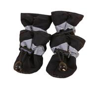Rain Boots for Dogs - Adjustable Paw Protection Shoes | Soft Breathable Non-Slip Water Shoes and Cats Protection from Hot Walkways Outdoor Pet Shoes Small Medium Breeds Beq