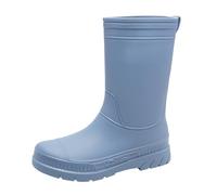 Rain Boots for Women， Garden Rubber Boots Non Width Mid Calf Comfort Short Boots Ankle Rainboots Boots Womens Rain Hiking Boots (Blue, 4.5)