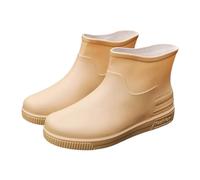 Rain Boots for Women Men Unisex's Sport Boot Fashion Comfortable Mens Ladies Unisex Wellies Waterproof Ankle Motorbike Outdoors Garden Walking Khaki