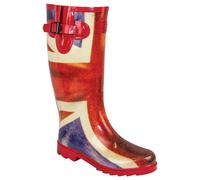 Rain boots Highlander Union Jack Rouge 41