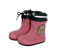 Rain Boots Kids Boys Girls Toddlers Wellies Waterproof Non-Slip Wellington Boots for Outdoor Animal Cartoon Pattern For Wider Calf Fitting Outdoors Garden Walking Sturdy Grip (13-14Years)