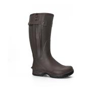 Rain boots Rouchette Veneur Neo Zip Marron 43