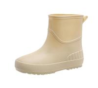 Rain Boots Women's Half Height Wellington Boots Rain Shoes Waterproof Work Boots Rain Boots Slip-On Boots Wellington Boots Garden Boots Safety Boots Work Boots Work Shoes, a, 6 UK