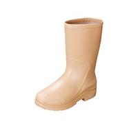 Rain Boots Women's Lightweight Wellington Boots Women's High Waterproof Rain Shoes Non-Slip Rubber Shoes Abrasion Resistant Garden Shoes Breathable Rain Boots Platform Slip-On Shoes Comfortable Water