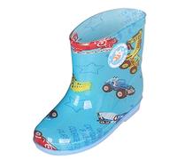 Rain BootsToddler Rain Boots Short Rain Boots for Toddler Easy On Lightweight (Light Blue, 11)