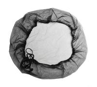 Rain Bucket Net with Cord for Secure Water Bucket Cover Protection Lid Mesh Screen to Keep Debris and Insects Out of Rainwater Storage (95cm)