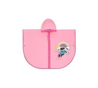 Rain Cape Minnie Mouse Child Girl Waterproof Poncho Rainproof Cape Cape for Baby Children Jacket Child Kway Birthday Gift Clothing, Minnie Mouse, 3-4 anni