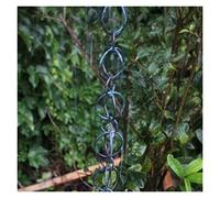 Rain Chain, 2.6M Rain Chains for Gutters for Heavy Pure Copper Catcher Chain for Downspouts Temple Scenic Water Diversion House and Garden Decor for Exterior Gutters(D 2.6M)