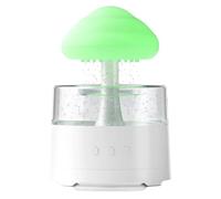 Rain Cloud Diffuser - Led Water Drip Lamp, Ultrasonic Mist Sprayer, Soft Light Humidifier, Calm Rainfall Device, Portable Home Decor | creatives aromas Machine for Relaxation Study Night Resting Time