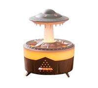 Rain Cloud Humidifier Diffuser, Raindrop Humidifiers for Bedroom Air Diffuser Rain Humidifier Essential Oil Diffuser with 7 Colors LED Lights Vaporizers for Nursery, Family, Bedroom and Office